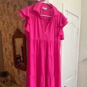 Umgee brand flutter sleeve dress